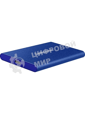 Внешний SSD Samsung T7, 1TB, USB 3.2 Gen 2 Type-C, R/W 1050/1000, синий