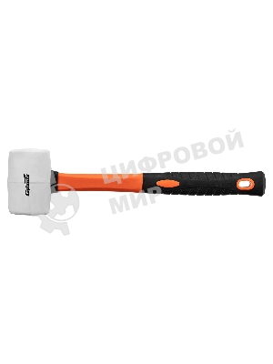 Киянка резиновая Sparta 225 г, белая резина, фибергласовая рукоятка