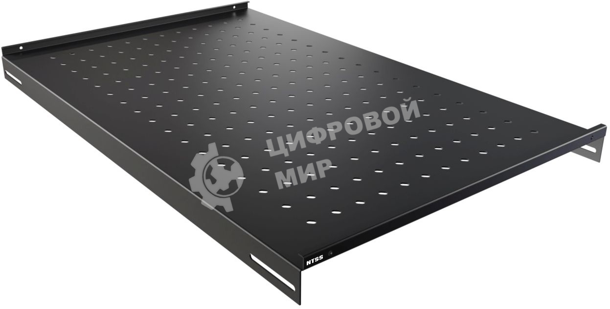 Полка стационарная NTSS NTSS-FS-H-1000-BL 1U нагр.:100кг. 19