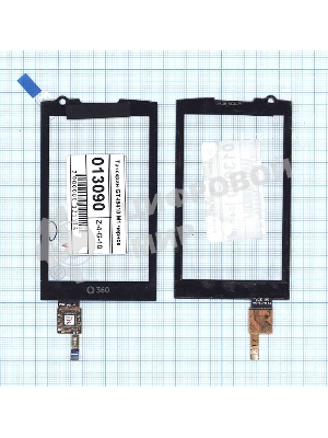 Сенсорное стекло (тачскрин) для Samsung M1 GT-I6410, черное