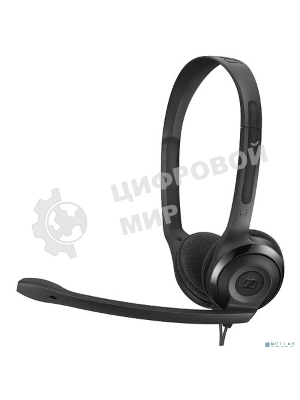 Гарнитура Sennheiser PC 5 Chat чёрный, проводная, 3.5 мм