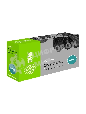 Картридж лазерный Cactus CS-50F0XA0/50F5X0E CS-SP377 черный (6400 стр.) для Ricoh Aficio SP 377DNwX/377SFNwX