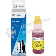 Чернила G&G GG-GI-41Y желтый 70мл для Canon PIXMA G1420/G1430/G2420/G2430/G2460/G3420