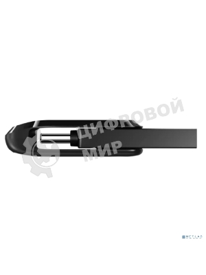 Флешка USB SanDisk SDDDC3 1Tb SDDDC3-1T00-G46, USB3.1 Type-C, черная