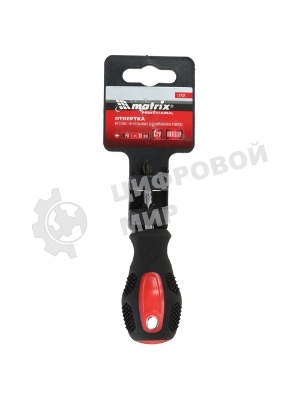 Отвертка Matrix anti-slip ph1х38мм crv двухкомп. рукоятка