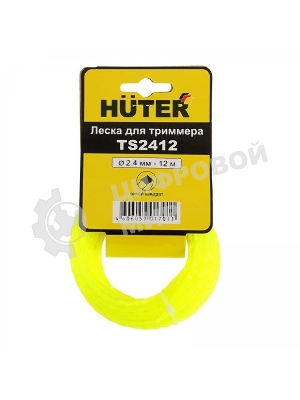 Леска для садовых триммеров Huter TS2412 d=2.4мм L=12м для Huter GGT-800S(T)/1000S(T)/1300S(T)/1500S(T) (71/2/13)