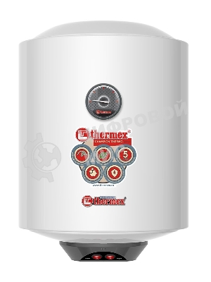 Водонагреватель электрический Thermex THERMO 30 V SLIM белый, накопительный, 30 л, 2 кВт, настенный, вертикальный, узкий корпус