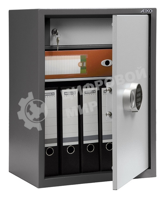 Шкаф бухгалтерский Aiko SL 65T-EL 630x460x340мм электронный трейзер (S10799060902)