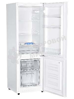 Холодильник Hyundai CC2051WT белый двухкамерный 120/34л морозилка снизу