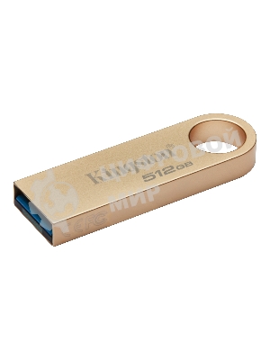 Флешка USB Kingston DataTraveler SE9 G3 (DTSE9G3/512Gb), 512Gb, USB 3.2 Gen 1, R/W 220/100, золотистый