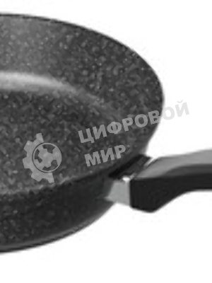Сковорода Мечта 22802И Гранит black Induction Pro 22 см, несъемная ручка