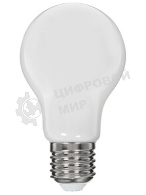 Лампа светодиодная Gauss Filament A60 E27 10Вт 4100К OPAL диммир