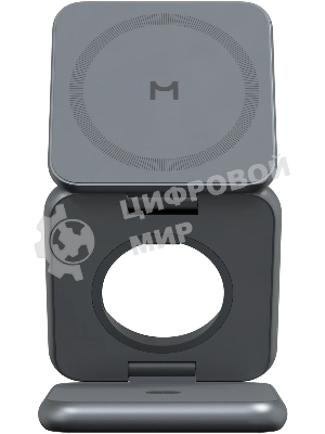 Беспроводное зарядное устройство Magssory fold pro 23W 3A+2.22A (PD+QC+QI) USB Type-C для Apple темно-синий (WCH063M)