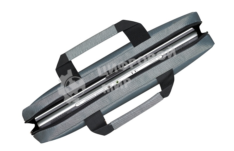 Сумка для ноутбука ExeGate EX205136RUS Start S15 Grey, серая, полиэстер, для ноутбуков до 15.6