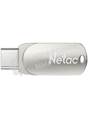 Флешка USB R/W Netac USB Drive U785C USB3.0+TypeC 64Gb, retail version