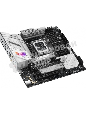 Материнская плата ASUS ROG STRIX B760-G GAMING WIFI, LGA 1700, Intel B760, 4xDDR5, 4xSATA, 2xM.2, 1xPCIe 5.0 x16, 1xPCIe 4.0 x4, 1xHDMI, 1xDP, 1x 2.5Gb LAN, 1xUSB-A 3.2 Gen 2, 2xUSB-A 3.2 Gen 1, 4xUSB-A 2.0, 1xUSB-C 3.2 Gen 1, 1xUSB-C 3.2 Gen 2x2, 5x3.5 мм, 7.1, mATX