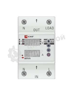 Реле напряжения и тока с дисплеем MRVA 63А PROxima EKF MRVA-63A