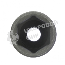 Головка ударная удлиненная шестигранная Stels 27 мм, 1/2