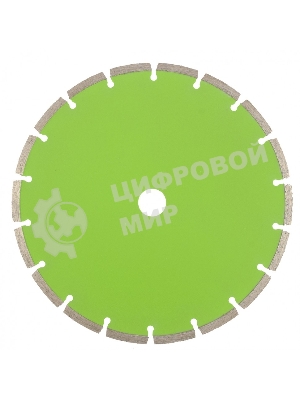 Диск алмазный Сибртех отрезной сегментный, 230 х 22,2 мм