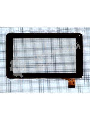 Сенсорное стекло (тачскрин) FM700405KD, черное