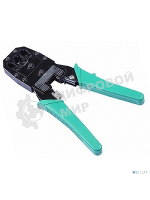 Инструмент HT- 2007 Exegate для обжима RJ-45, RJ-11/12, с инструментом. для зачистки в комплекте