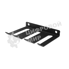 Держатель для хранения шампуров, настенный, черный Сокол