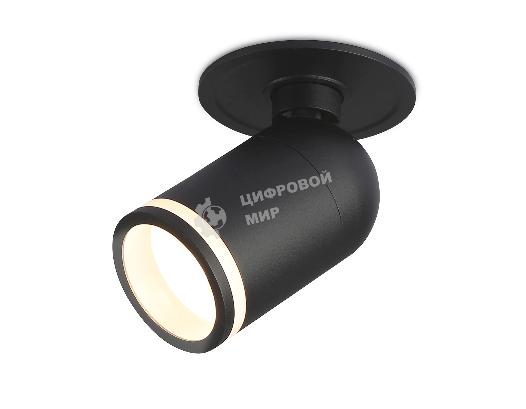 Светильник Ambrella light TA1273 SBK/FR черный песок/белый матовый MR16 GU5.3 D55*136