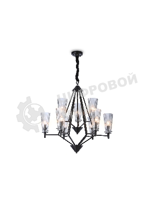Светильник Ambrella light TR3238/6+3 BK черный E14/9 max 40W D730*720