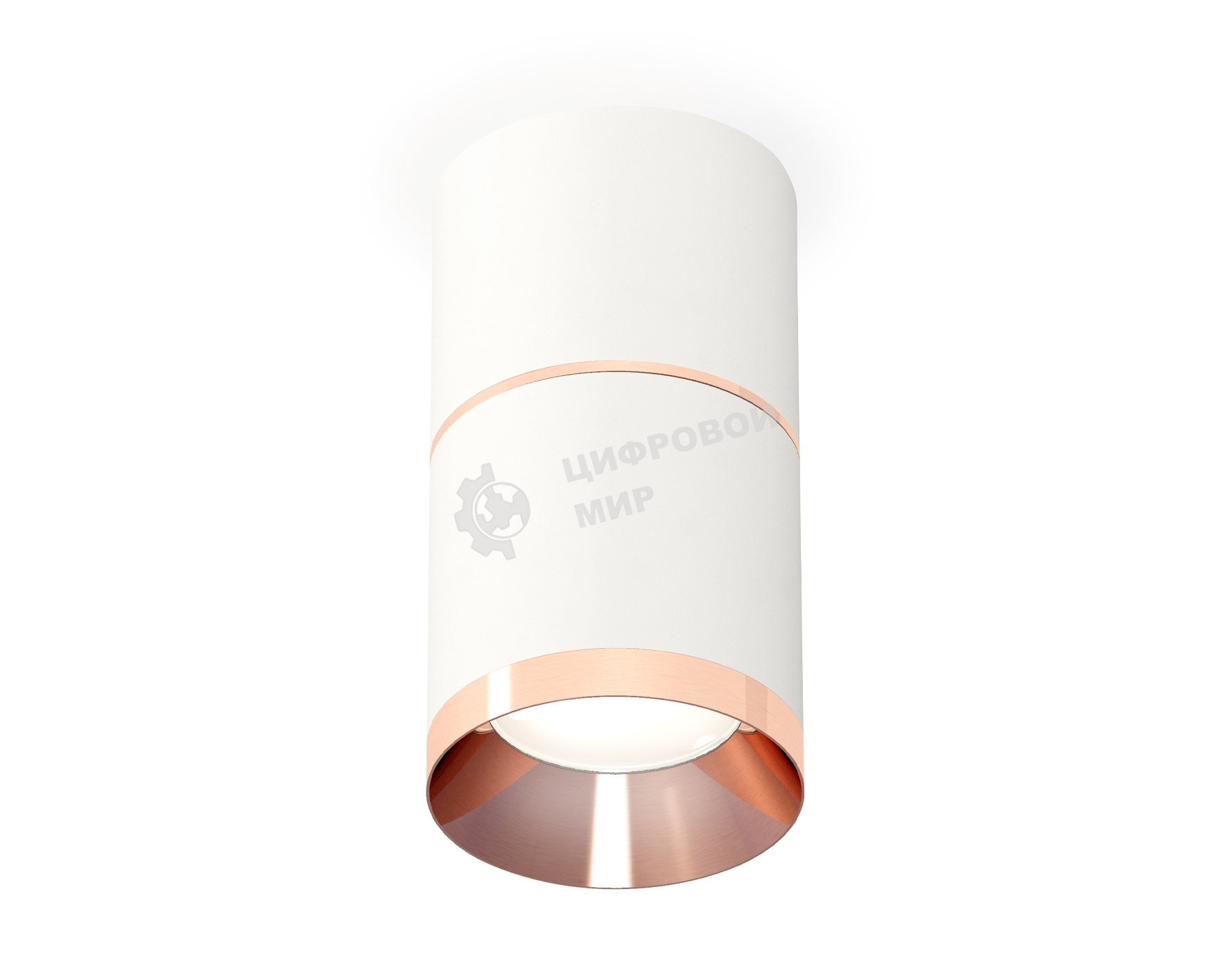 Светильник Ambrella Light XS7401221 SWH/PPG белый песок/золото розовое полированное MR16 GU5.3 (C7401, A2073, C7401, N7035)