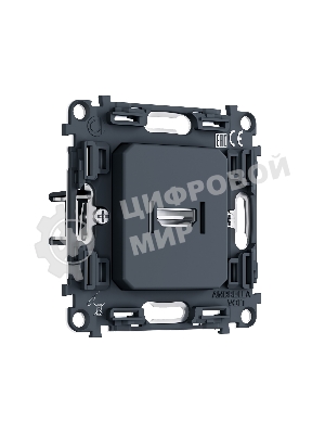 PR223 Механизм розетки HDMI 2.1 30V/900mA 4K-120HZ 8K-60Hz QUANT PRO