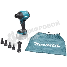 Воздуходувка Makita DAS180Z пит.:от аккум. бирюзовый/черный