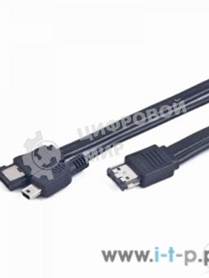 Кабель Gembird Кабель питания и интерфейсный Y-кабель eSATAp - eSATA/Mini USB, 1м, пакет(CC-ESATAP-ESATA-USB5P-1M)