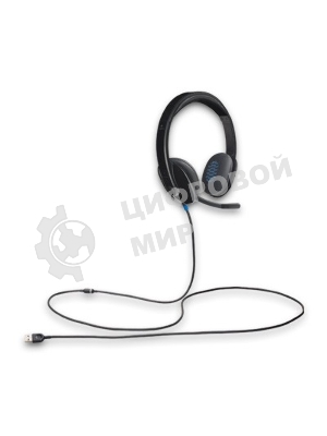 Гарнитура Logitech USB Headset H540 чёрный, проводная, USB