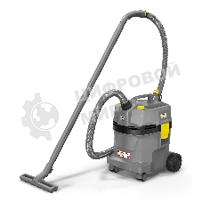 Пылесос Karcher NT 22/1 Ap L серый, 1300 Вт, уборка влажная и сухая, пылесборник мешок 22 л