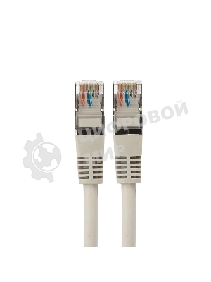 Пaтч-корд Rexant  F/UTP, cat. 5e, RJ45-RJ45, экранированный, 24AWG, LSZH, серый, 0,5м