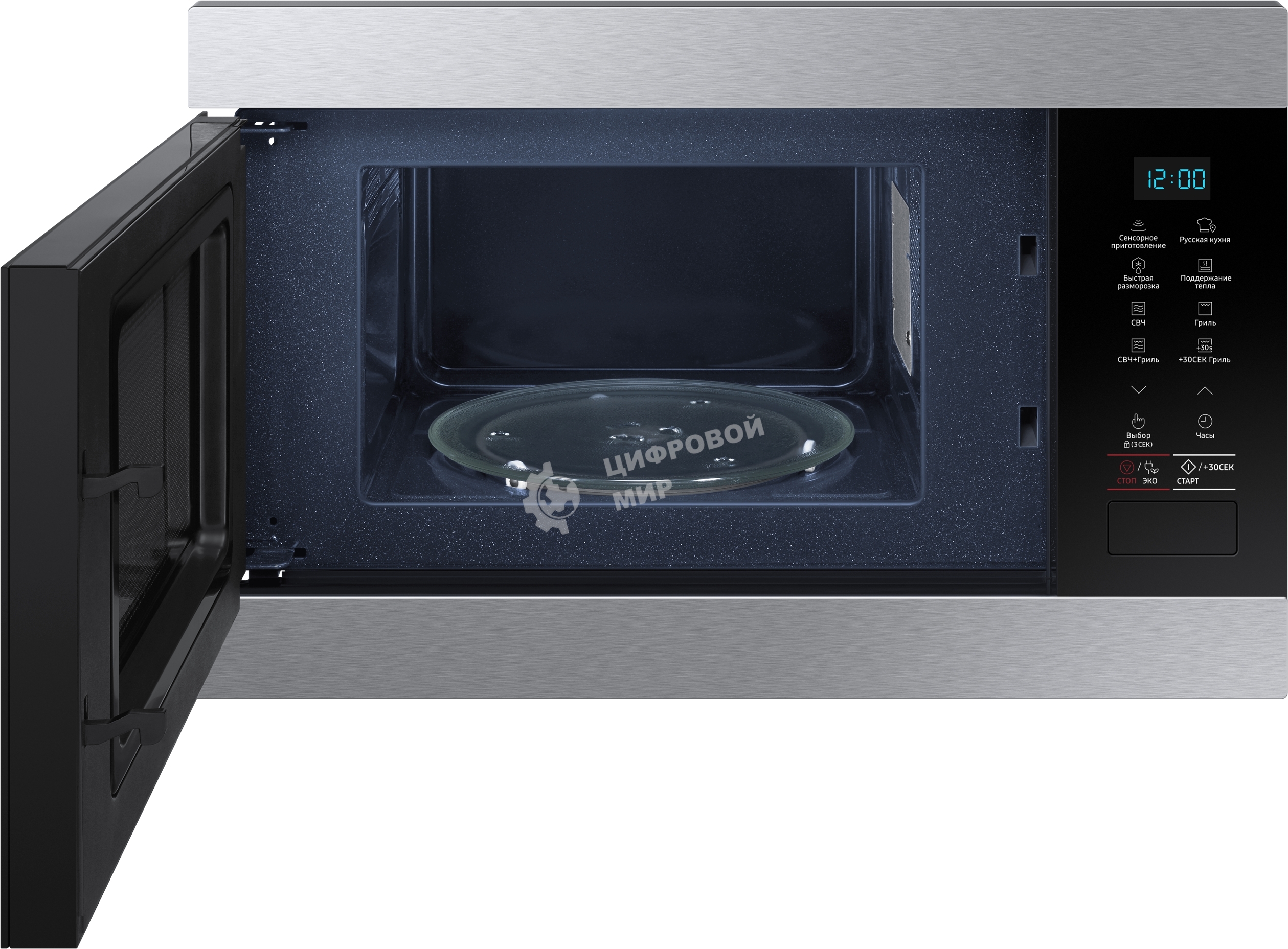 Встраиваемая микроволновая печь Samsung 22L GRILL MG22M8074AT/BW