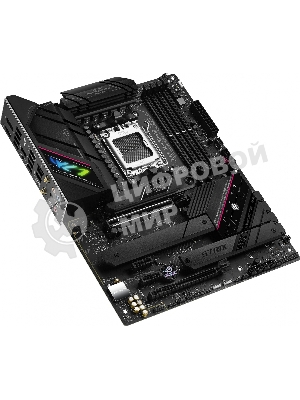 Материнская плата ASUS ROG STRIX B650E-F GAMING WIFI, AM5, AMD B650, 4xDDR5, 4xSATA, 3xM.2, 1xPCI-E 5.0 x16, 1xPCI-E 4.0 x4, 2xPCI-E x1, 1xHDMI, 1xDP, 1x 2.5Gb LAN, 4xUSB-A 2.0, 4xUSB-A 3.2 Gen 1, 2xUSB-A 3.2 Gen 2, 1xUSB-C 3.2 Gen 2, 1xUSB-C 3.2 Gen 2x2, 5x3.5 мм, 7.1, ATX