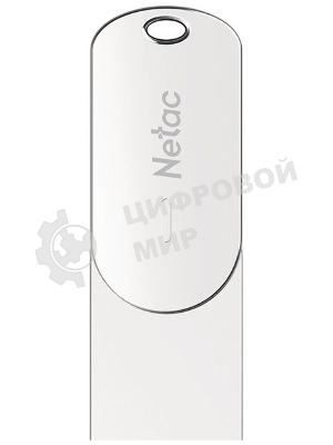 Флешка USB R/W Netac USB Drive U785C USB3.0+TypeC 64Gb, retail version