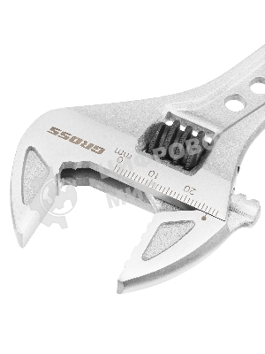 Ключ разводной Gross 15561 200 мм, CrV, двухкомпонентная ручка