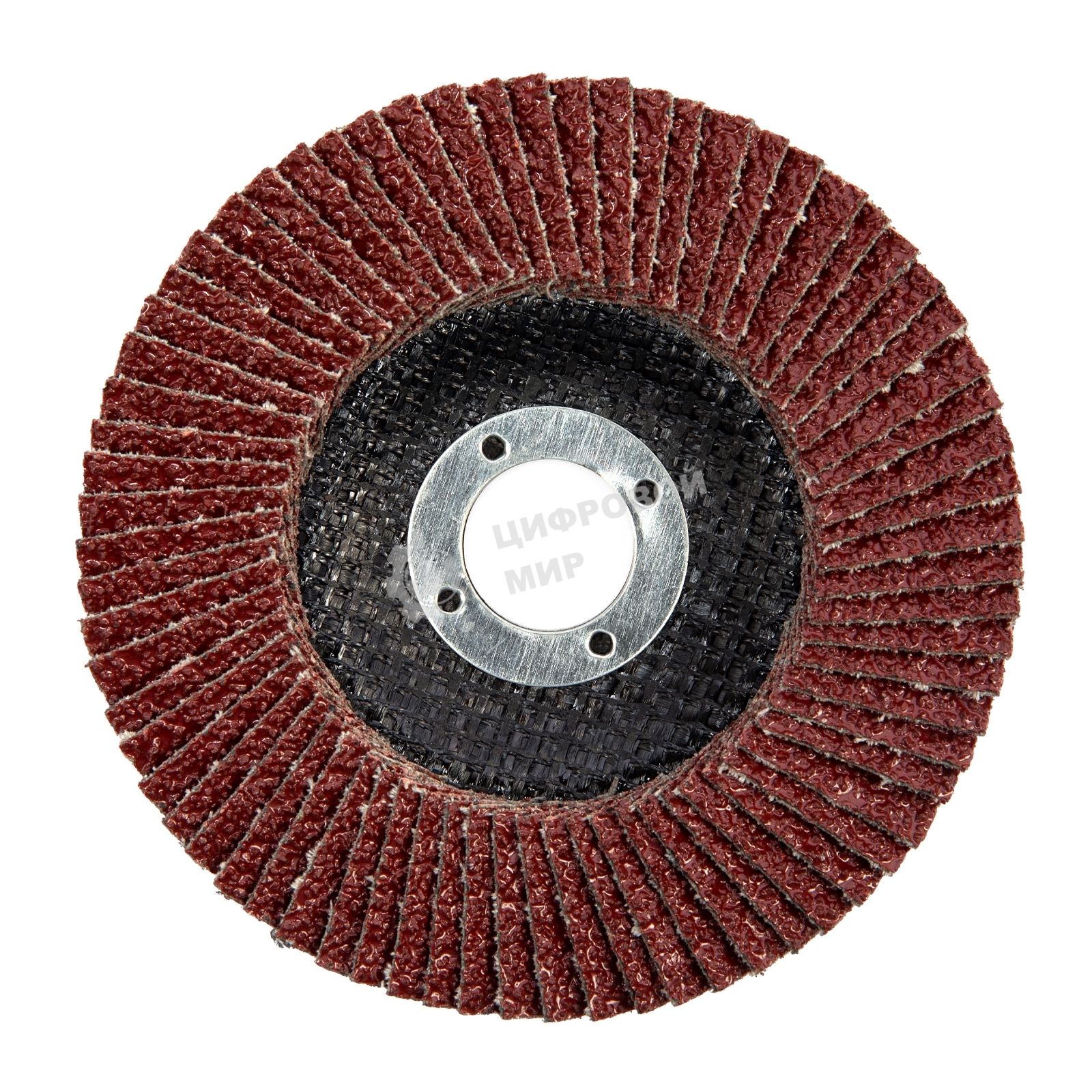 Круг лепестковый торцевой Matrix, P 24, 125 х 22,2 мм