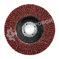 Круг лепестковый торцевой Matrix, P 24, 125 х 22,2 мм