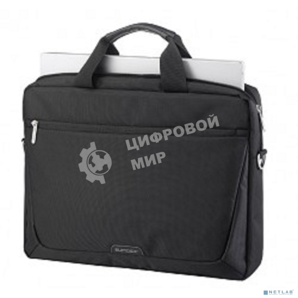 Сумка для ноутбука Сумка SUMDEX PON-117 (BK) нейлон, черная до 17