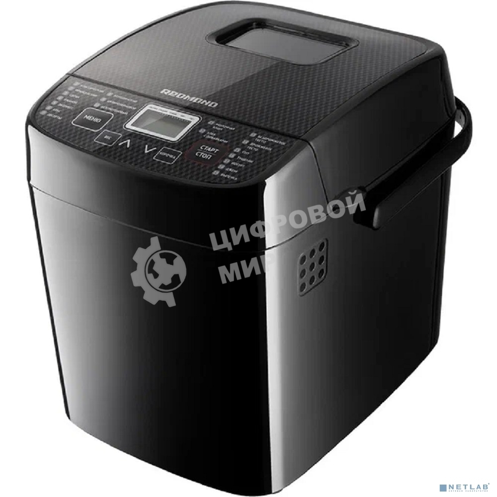Хлебопечка Redmond RBM-1908 450 Вт, черный