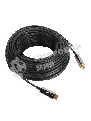 Активный оптический кабель HDMI 19M/M,ver. 2.0, 4K@60 Hz 40m VCOM