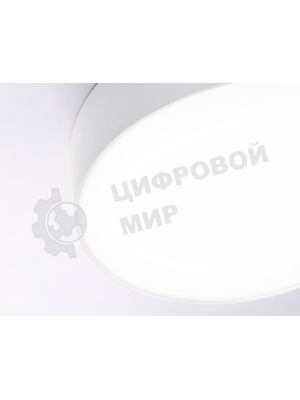 Потолочный светодиодный светильник Ambrella light FV5524 WH белый LED 35W 4200K D300*58 (Без ПДУ)