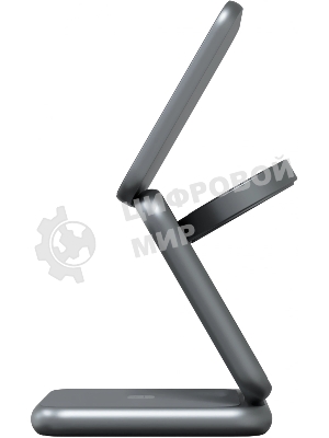 Беспроводное зарядное устройство Magssory fold pro 23W 3A+2.22A (PD+QC+QI) USB Type-C для Apple темно-синий (WCH063M)