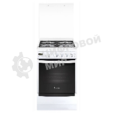 Плита газовая Gefest ПГ 5100-03 0002 белый, конфорок 4 шт, духовка 52 л, 50 см x 85 см x 58.5 см