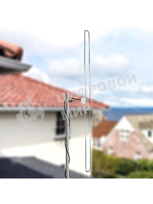Антенна наружная FM Rexant для приема радиостанций FM/УКВ диапазона, RX-553