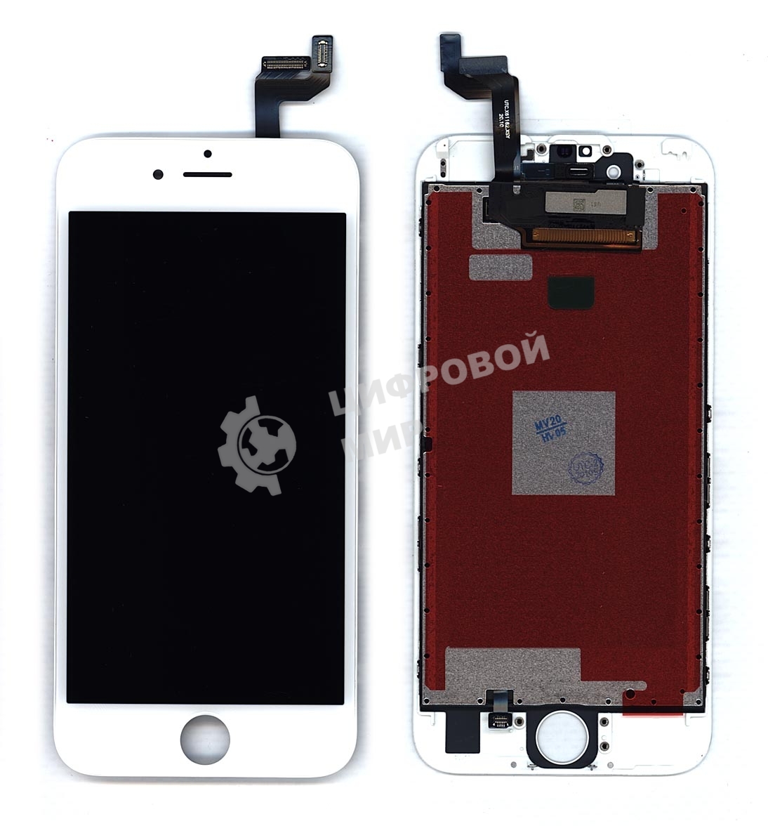 Дисплей для Apple iPhone 6S в сборе с тачскрином (AAA) белый