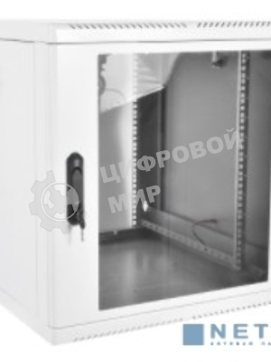 Шкаф телеком. настенный разборный 15U (600х650), съемные стенки, дверь стекло (ШРН-M-15.650)
